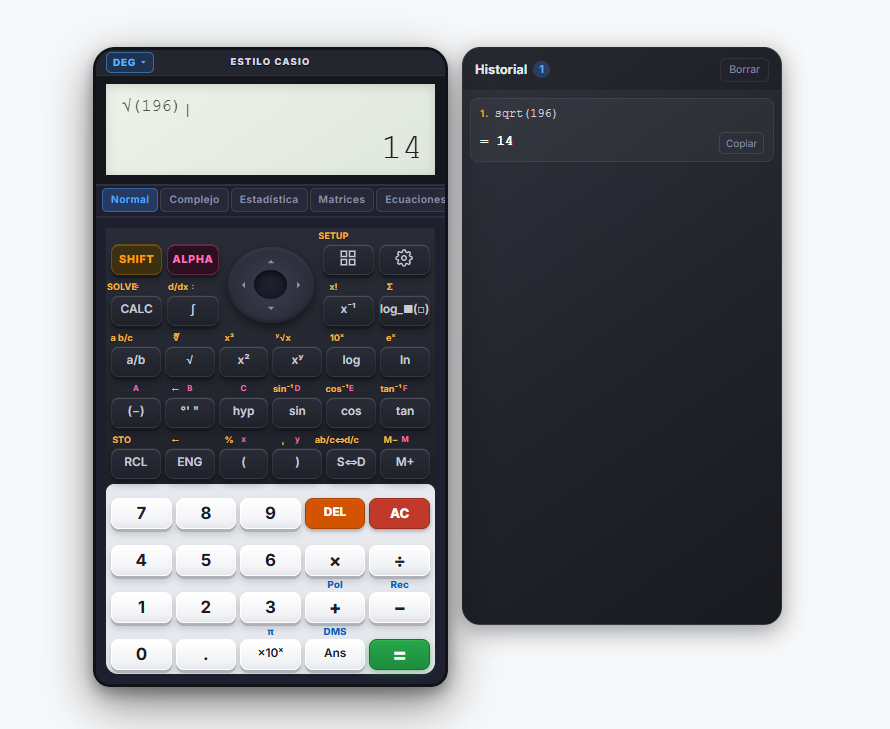 Calcula Una Raíz Cuadrada En Línea