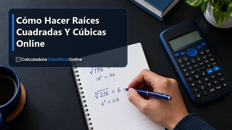 Cómo Hacer Raíces Cuadradas Y Cúbicas Online​