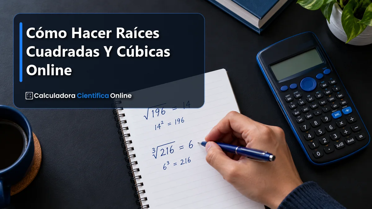 Cómo Hacer Raíces Cuadradas Y Cúbicas Online​