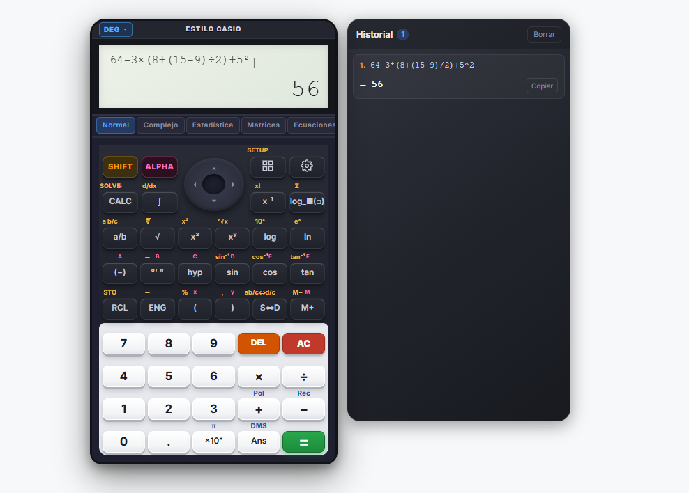 Escribe La Misma Expresión En La Calculadora